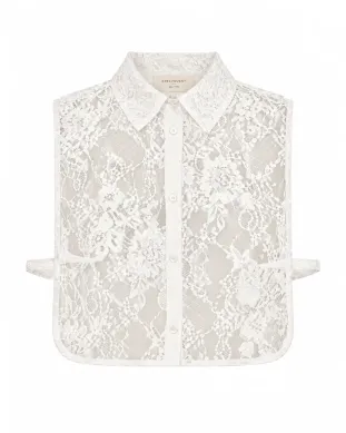 Lacy - Löskrage i spets - Offwhite 