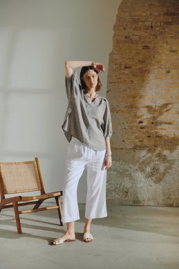 Lava - Favoritbyxan i 7/8-dels längd - Vit