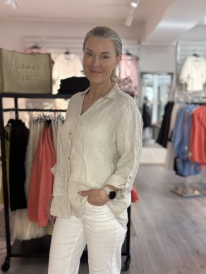 Lova - Linneblus - Beige