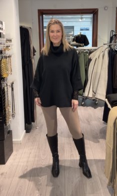 Dagny - Byxa /Leggins med resår - Taupe