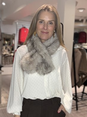 Pälskrage - Beige - One size