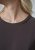 Low - Enfärgad t-shirt - Brun