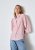 Viada - Blus med tunna ränder - Rosa