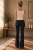 Hazel - Jeans flare bootcut - Mörk Denim