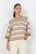 Orlean stripe - Randig pullover - Beige