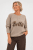 Billa - Tröja med dekorativ text - Taupe - Brun