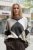 Cece - Stickad oversized tröja - Brun - One Size ​​