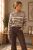 Velma - Stickad tröja med glitter - Beige - Onesize