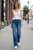 Demi - Vida jeans med fickor fram