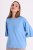 Conny - Tröja med kort ärm - Ljusblå