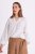 Antina - V-ringad blus - Creme