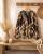 Fortuna - Skir blus med v-ringning - Brun - One Size