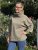 Emma - Stickad polo - Khaki - One Size