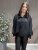 Lina - Blus med smock i ärmslut - Svart - One Size