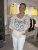 Jenny - Virkad topp - Beige - One Size