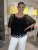 Fia - Virkad topp - Svart - One Size