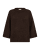 Lulu - Stickad tröja 3/4 ärm - Brun