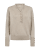 Katie - Tröja med dekorativa knappar - Ljusbeige