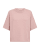 Tempo - Finstickad tröja med korta ärmar - Rosa