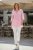 Jorid - Bomullstopp med knappar - Rosa - One Size