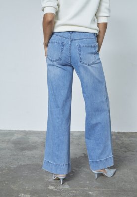 Zoom bild av Feja - Jeans med raka ben - Ljus Denim