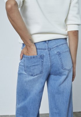 Zoom bild av Feja - Jeans med raka ben - Ljus Denim