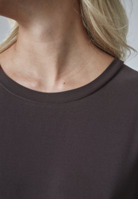 Zoom bild av Low - Enfärgad t-shirt - Brun