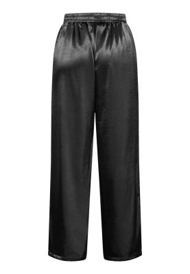 Zoom bild av Verina - Silkesbyxa med resår bak - Svart