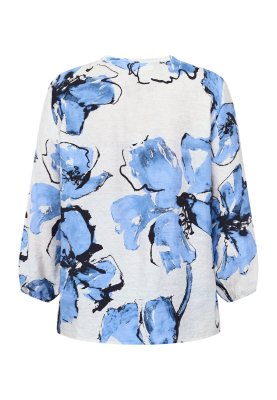 Zoom bild av Viaba - Blommig blus