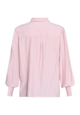 Zoom bild av Viada - Blus med tunna ränder - Rosa