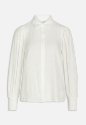 Zoom bild av Viada - Blus med tunna ränder - Creme