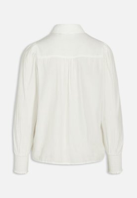 Zoom bild av Viada - Blus med tunna ränder - Creme