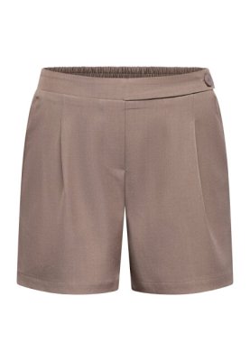 Zoom bild av Viksa - Shorts med resår bak - Taupe