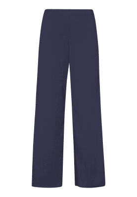 Zoom bild av Glut - Vid byxa med resår - Marinblå