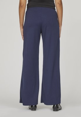 Zoom bild av Glut - Vid byxa med resår - Marinblå