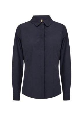 Zoom bild av Netti - Figursydd skjorta - Marinblå