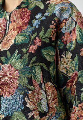 Zoom bild av Garwin - Bomberjacka med blommor 