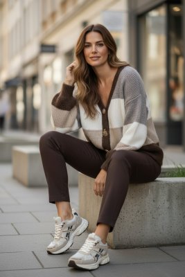 Zoom bild av Sporty sneakers - Beige