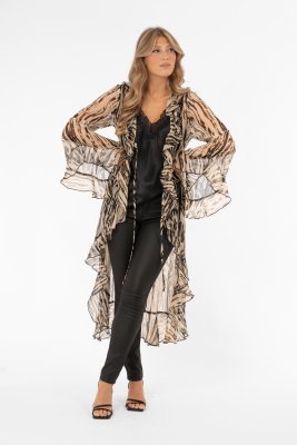 Zoom bild av Anouk - Kaftan i abstrakt mönster