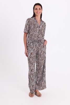 Zoom bild av Mele - Zebramönstrad skjorta