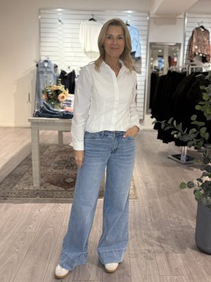 Zoom bild av Feja - Jeans med raka ben - Ljus Denim