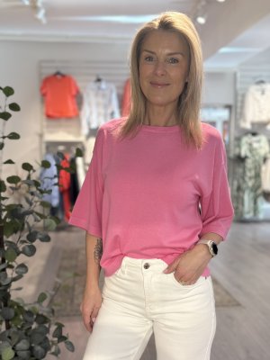 Zoom bild av Conny - Tröja med kort ärm - Rosa