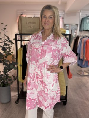 Zoom bild av Milou - Långskjorta - Rosa - OneSize