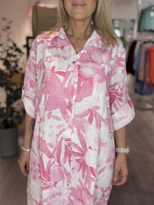 Zoom bild av Milou - Långskjorta - Rosa - OneSize