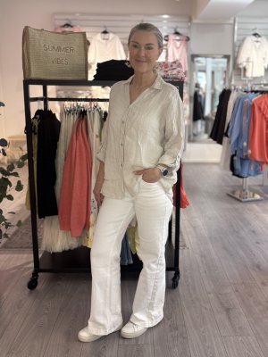 Zoom bild av Lova - Linneblus - Beige