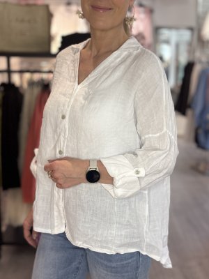 Zoom bild av Lova - Linneblus - Vit