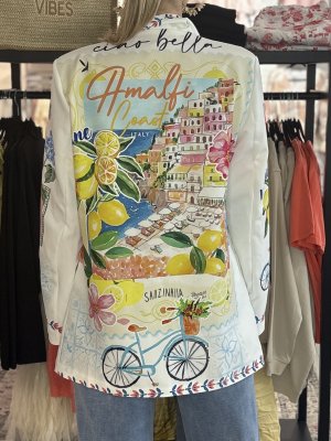 Zoom bild av Ciao Bella Kavaj - Vit - One Size