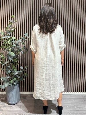 Lovisa - Linneklänning - Beige