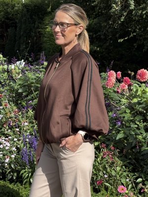 Zoom bild av Rita - Jacka med puffärm- Brun
