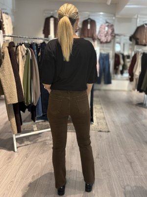 Zoom bild av Pamela - Jeans straight - Brun